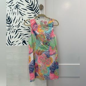 Lilly Pulitzer Mila Shift Dress Size 6 Multi Roar of the Seas